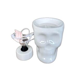 Scentsy DIY Calavera Skull Full Size Warmer Halloween Missing Lid